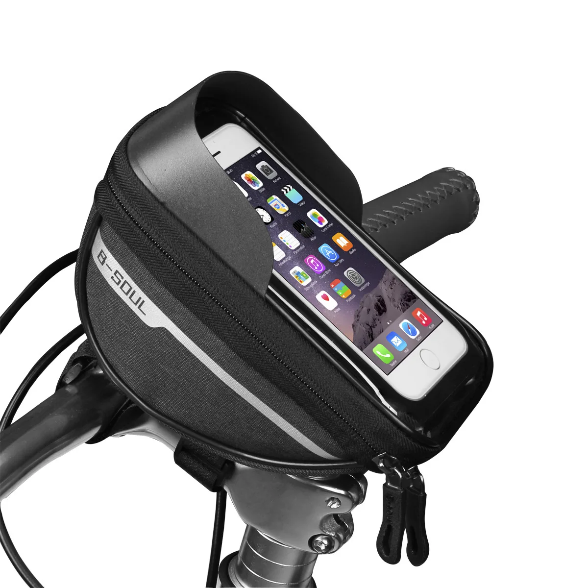 Youtube Phone Accessories - Tas Sepeda untuk Rangka Depan, Tas