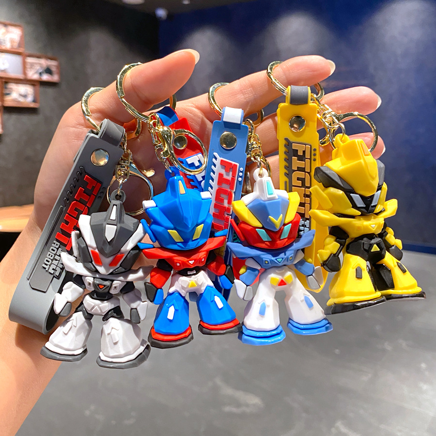 Phone Accessories For Car - 1/4 Buah Gantungan Kunci Gundam Keren