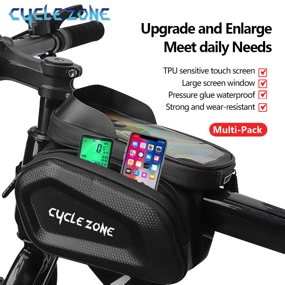Phone Zone Accessories & Repair Photos - Tas sepeda tabung depan atas sepeda,