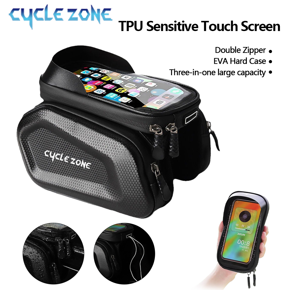 Youtube Phone Accessories - Tas Ponsel Sepeda Tas Rangka Tabung