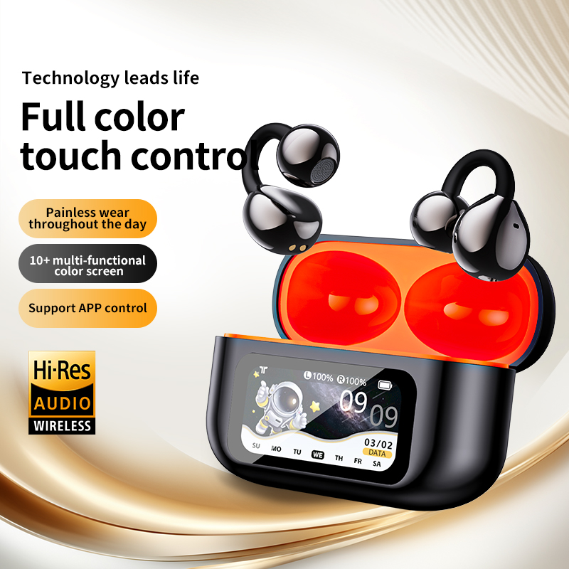 Wireless Earbuds Case - Headphone Terjemahan AI Earbuds Nirkabel Sejati