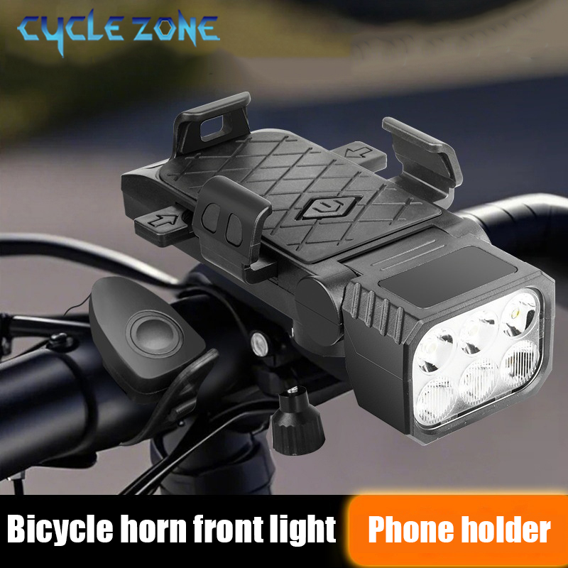 Phone Zone Accessories & Repair Photos - Lampu Depan Sepeda dengan Klakson &