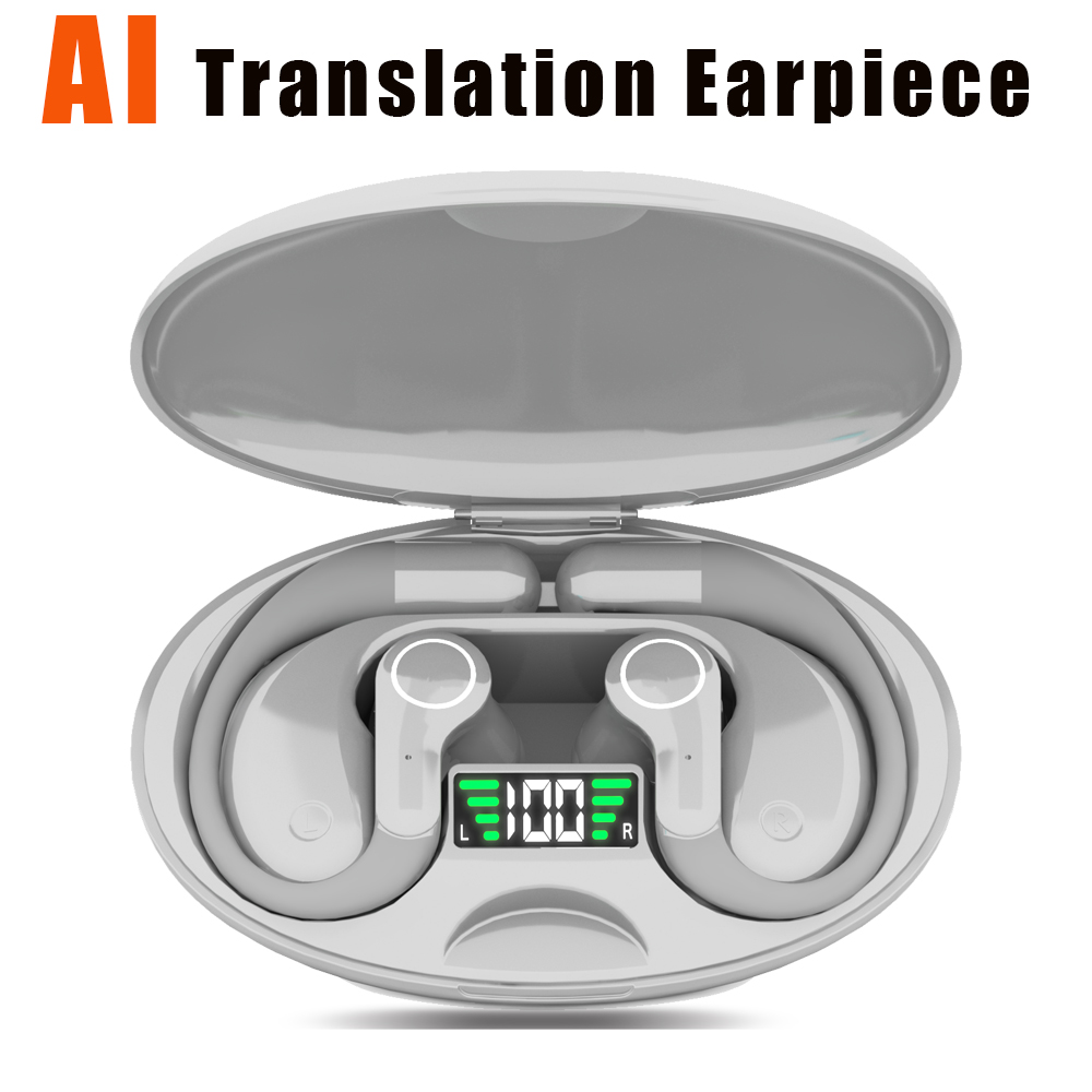 Wireless Earbuds Case - Perangkat Earbud Penerjemah AI Terjemahan 2