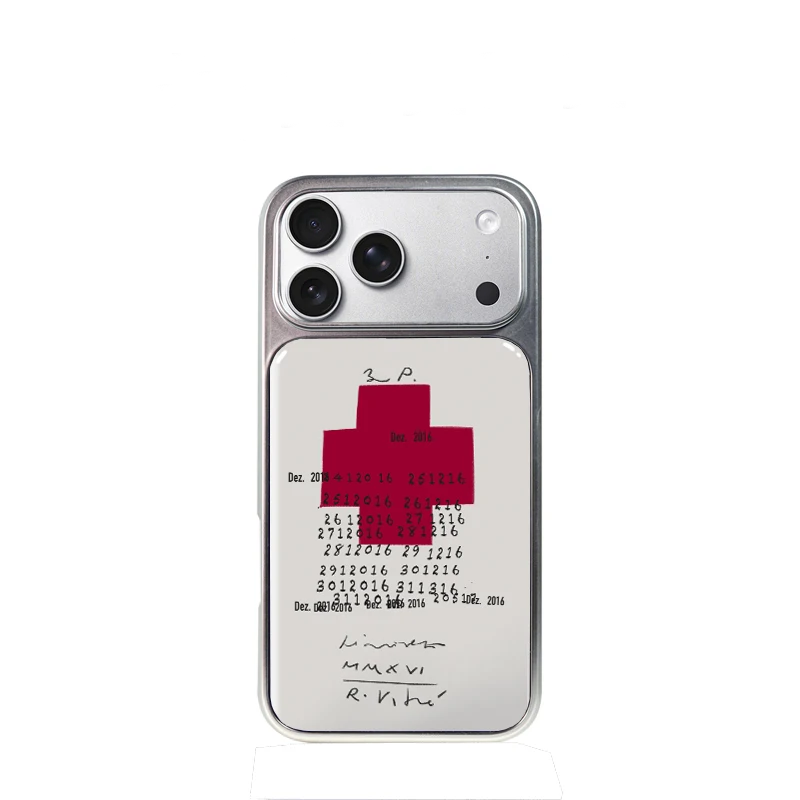 Retro Handset Phone - Casing HP Retro Palang Merah untuk