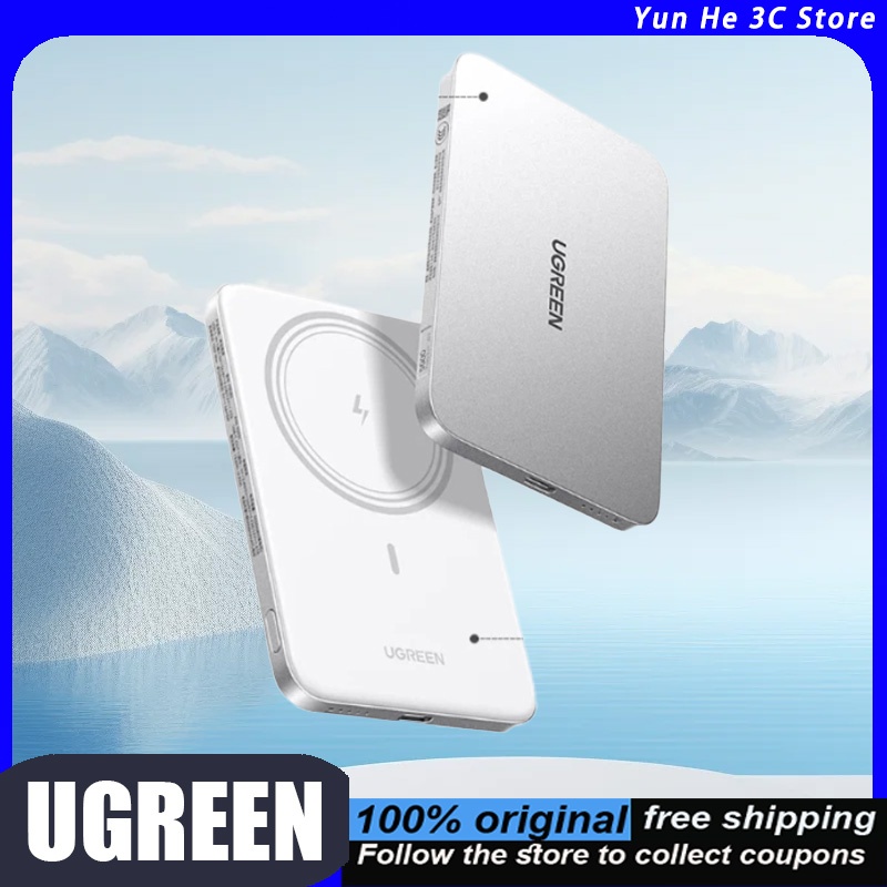 Power Bank Slim - UGREEN Magnetic Power Bank Ultra-Slim dan
