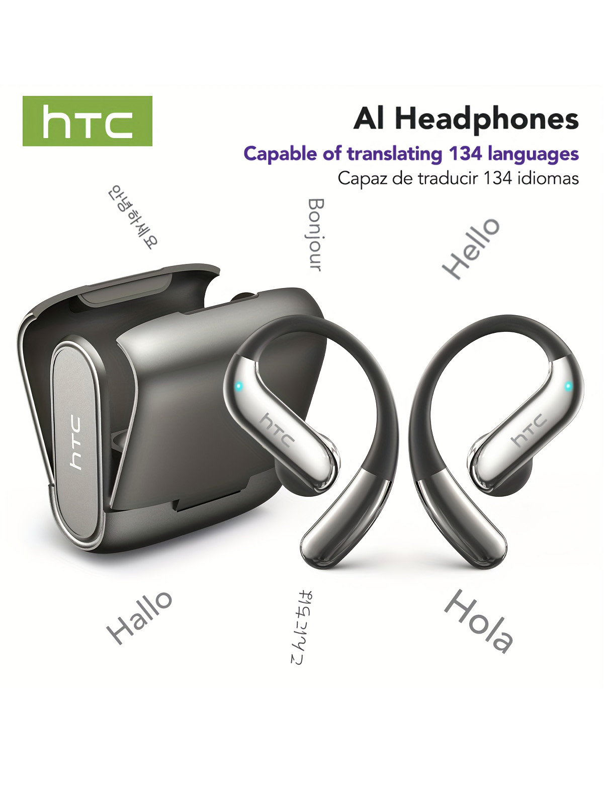 Wireless Earbuds Case - Headphone Bluetooth Open-ear HTC 30 Jam