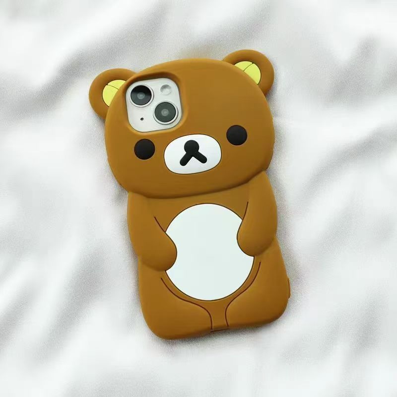 Phone Accessories Unique - Casing Ponsel Silikon Rilakkuma Kartun Lucu