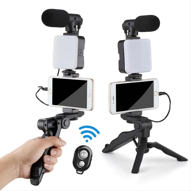 Kit Vlog ponsel pintar dengan  - Youtube Phone Accessories ulasan dan harga