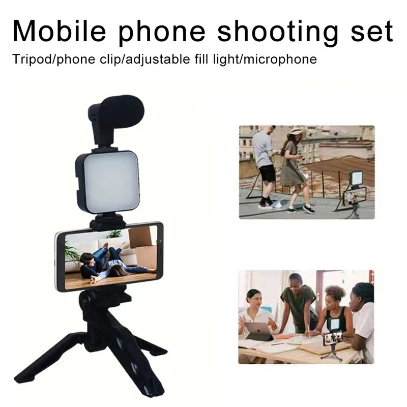 Kit Vlog ponsel pintar dengan  - Youtube Phone Accessories ulasan dan harga