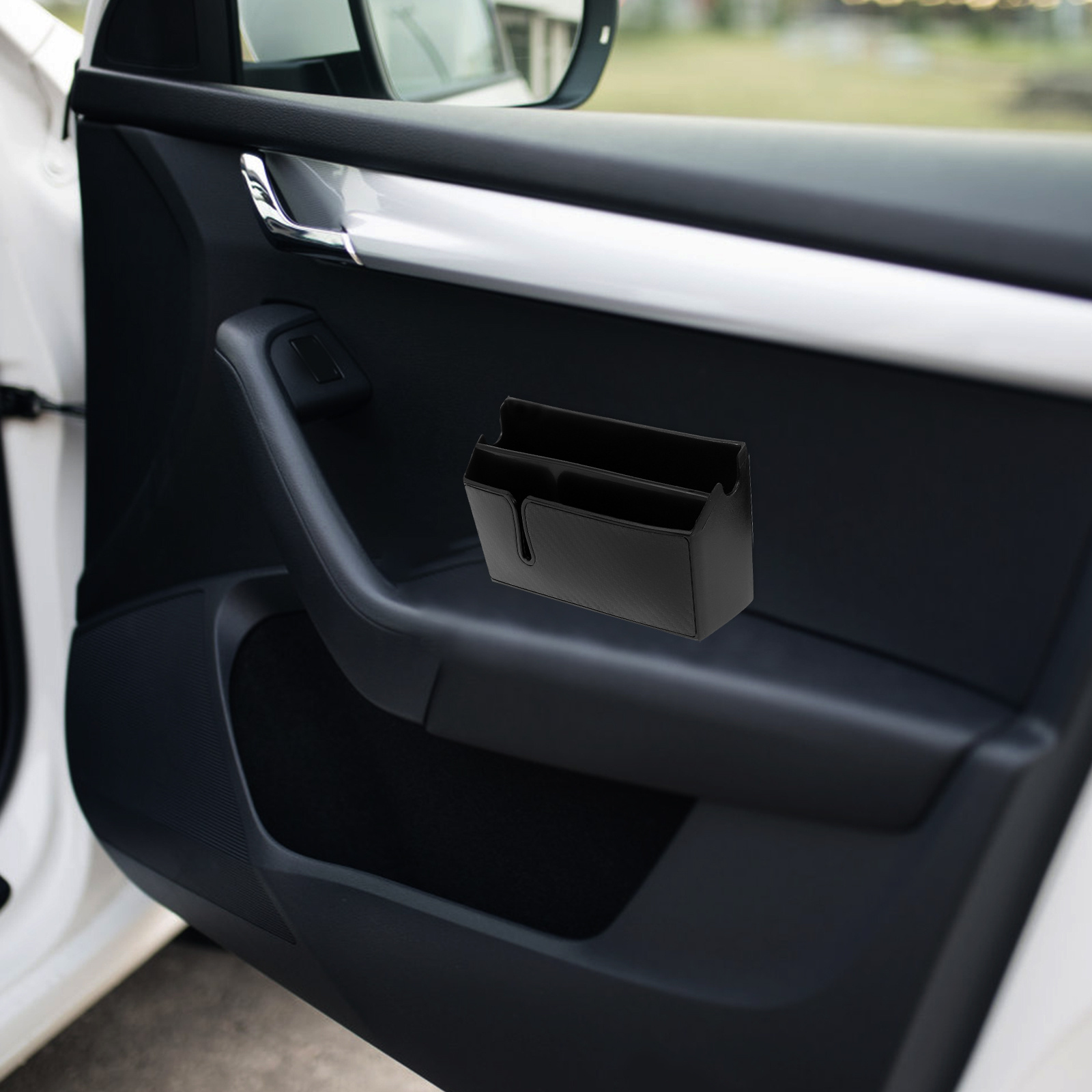 2 Buah Organizer Mobil PVC Tah - Phone Accessories For Car ulasan dan harga