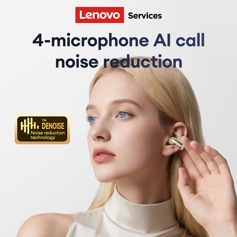 Lenovo LES-108 Earphone TWS Ko - Wireless Earbuds Case ulasan dan harga