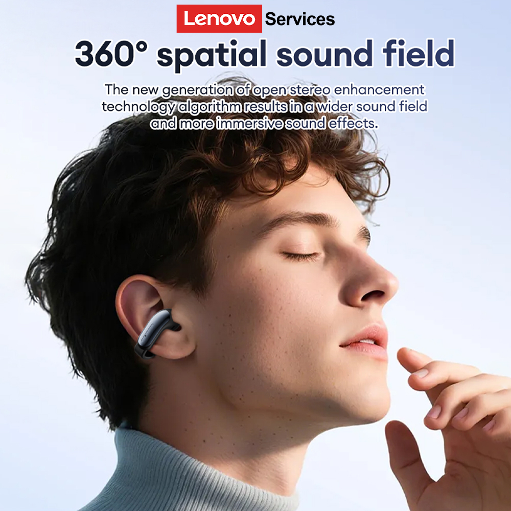 Lenovo LES-108 Earphone TWS Ko - Wireless Earbuds Case ulasan dan harga