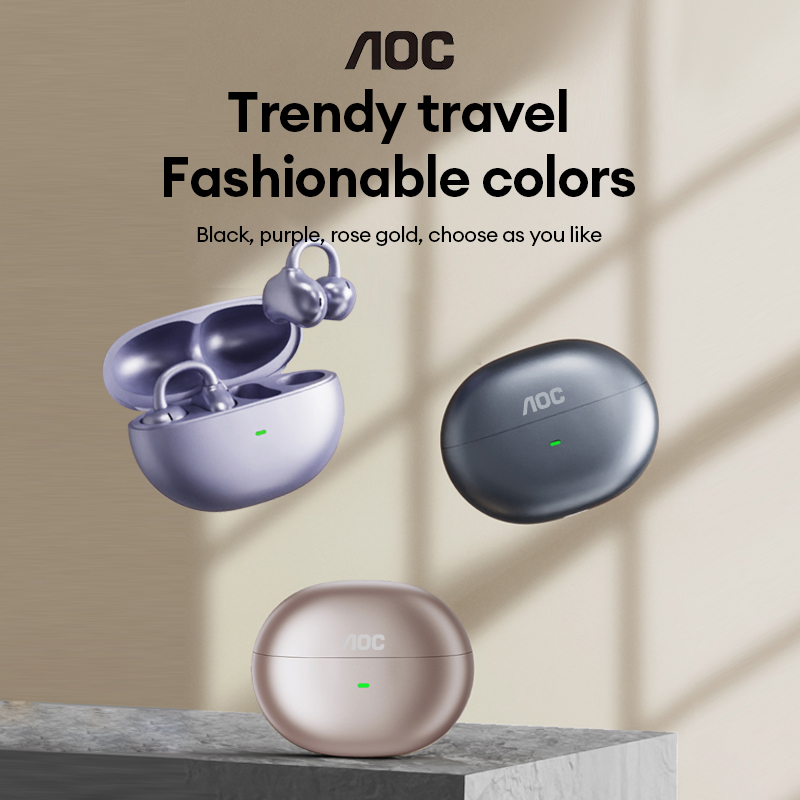 AOC ACD2544 Earbud Nirkabel Bl - Wireless Earbuds Case ulasan dan harga