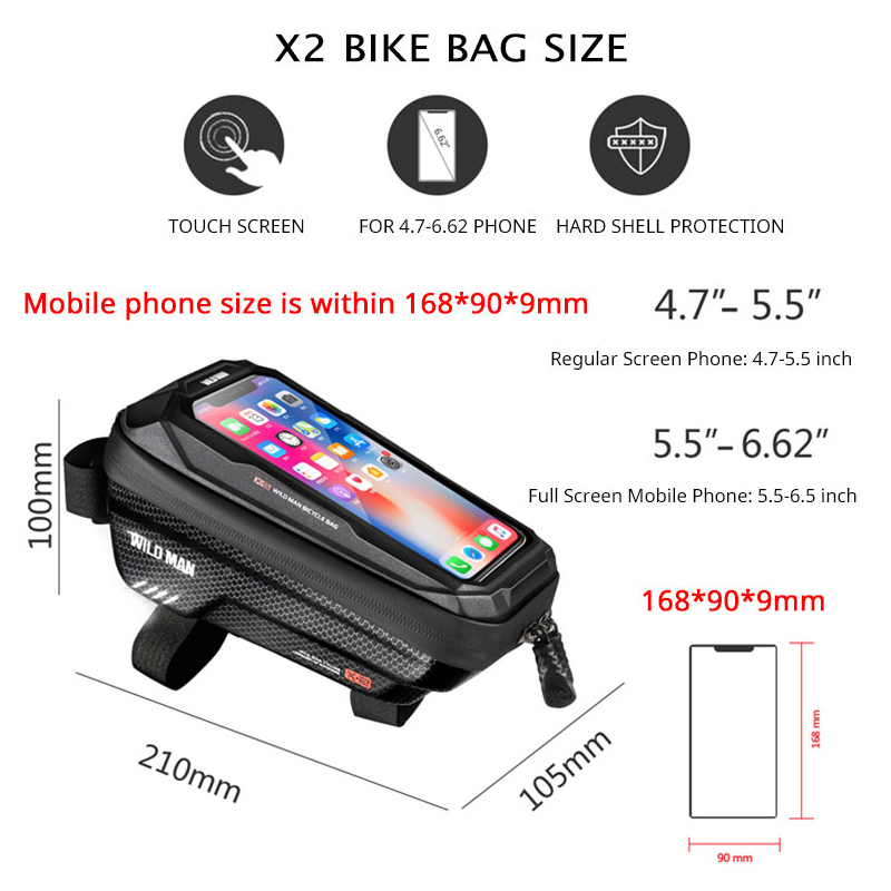 Tas Sepeda Pria Liar Tas Berse - Youtube Phone Accessories ulasan dan harga