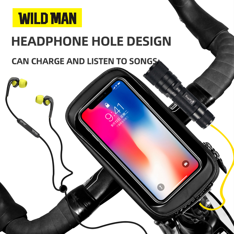 WILD MAN tas sepeda 6.0 inci,  - Youtube Phone Accessories ulasan dan harga
