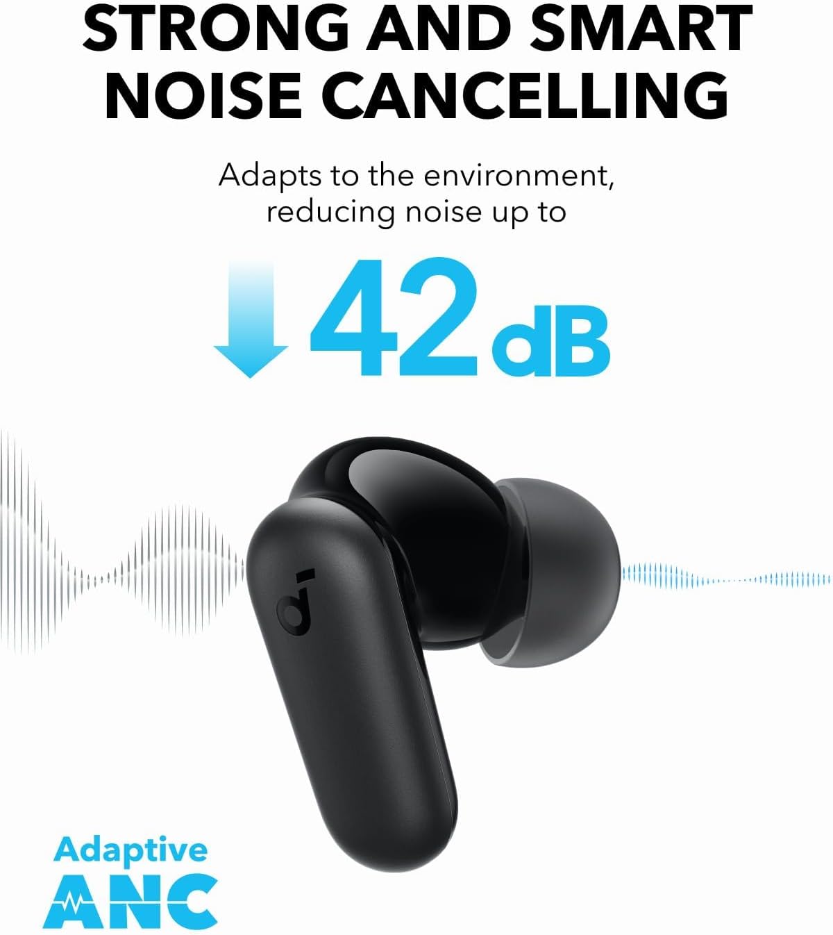Earphone Bluetooth Anker Sound - Wireless Earbuds Case ulasan dan harga