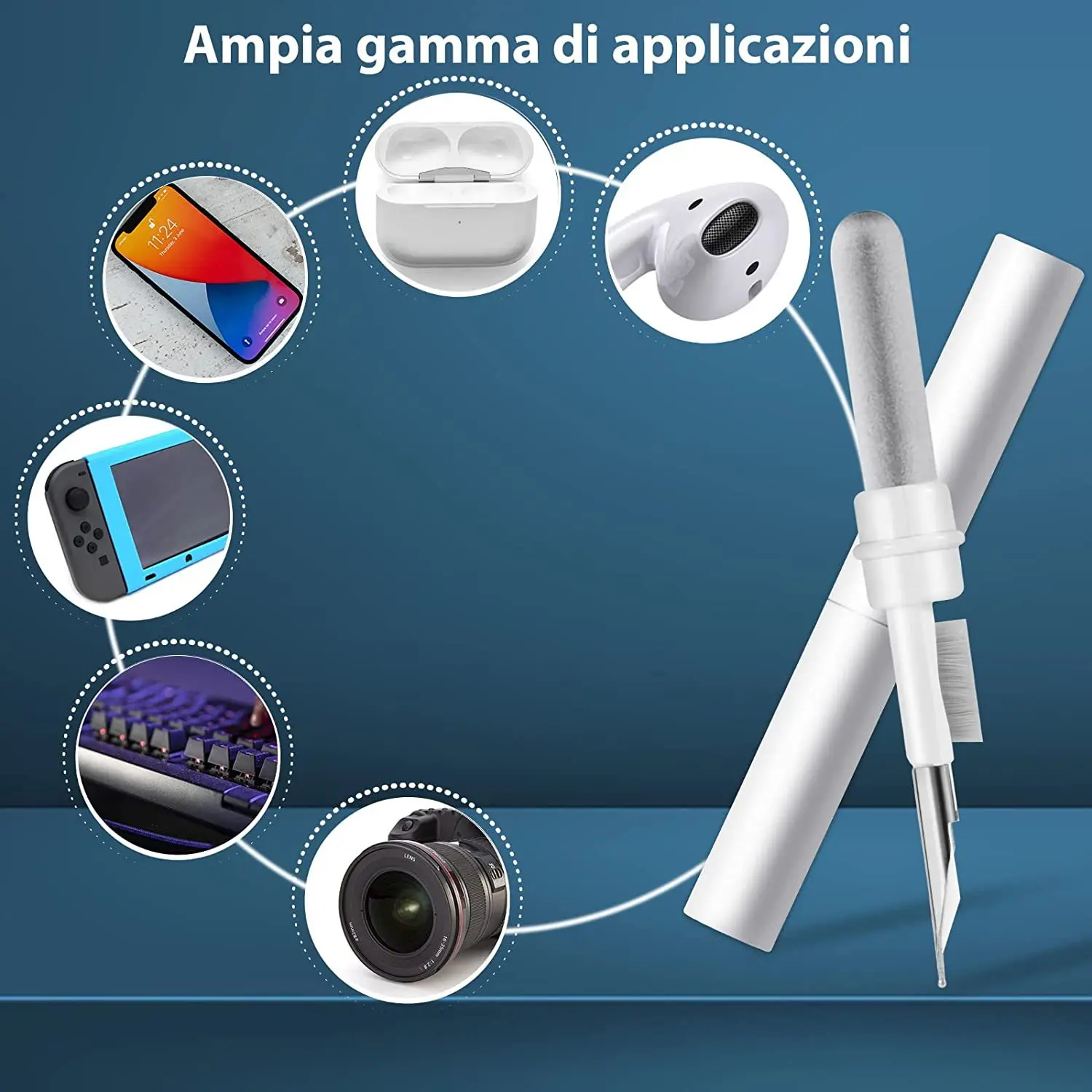 Earphone Bluetooth Kit Pembers - Wireless Earbuds Case ulasan dan harga