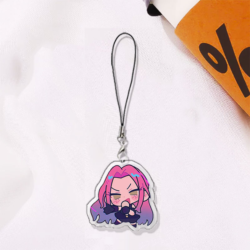 Gantungan Kunci Akrilik Cospla - Phone Accessories Chain ulasan dan harga