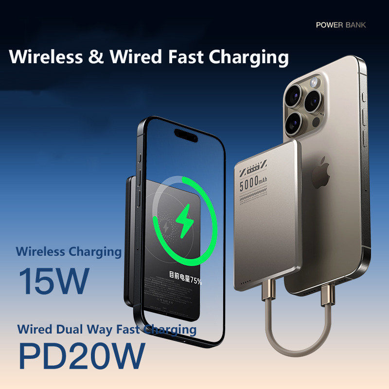 Power Bank Magnetik Ultra Tipi - Power Bank Slim ulasan dan harga