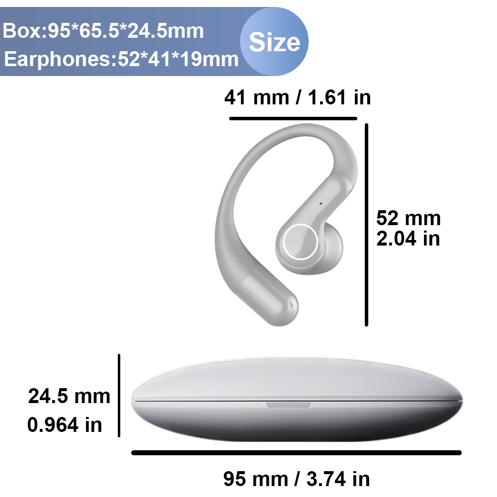 Perangkat Earbud Penerjemah AI - Wireless Earbuds Case ulasan dan harga