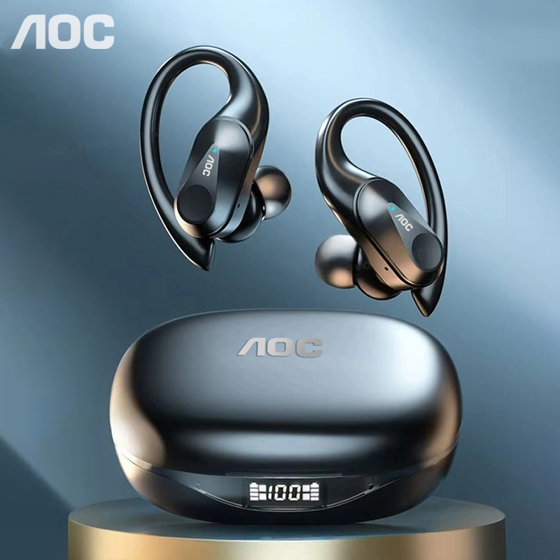 Pilihan AOC Headset Olahraga N - Wireless Earbuds Case ulasan dan harga