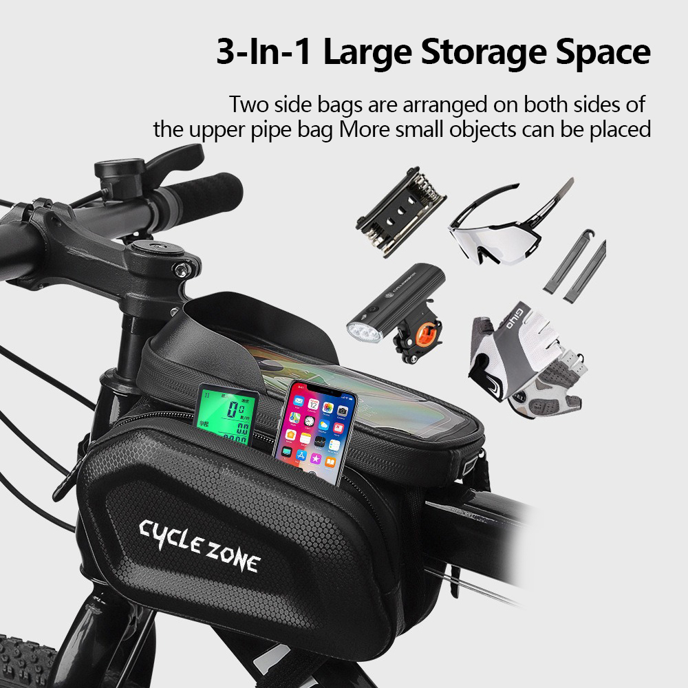 Tas sepeda layar sentuh, kantu - Phone Zone Accessories & Repair Photos ulasan dan harga
