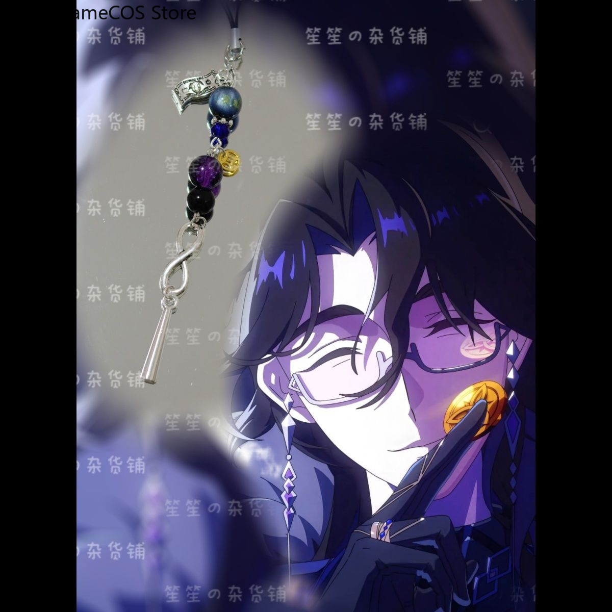 Gelang Handmade Anime Genshin  - Phone Accessories Chain ulasan dan harga