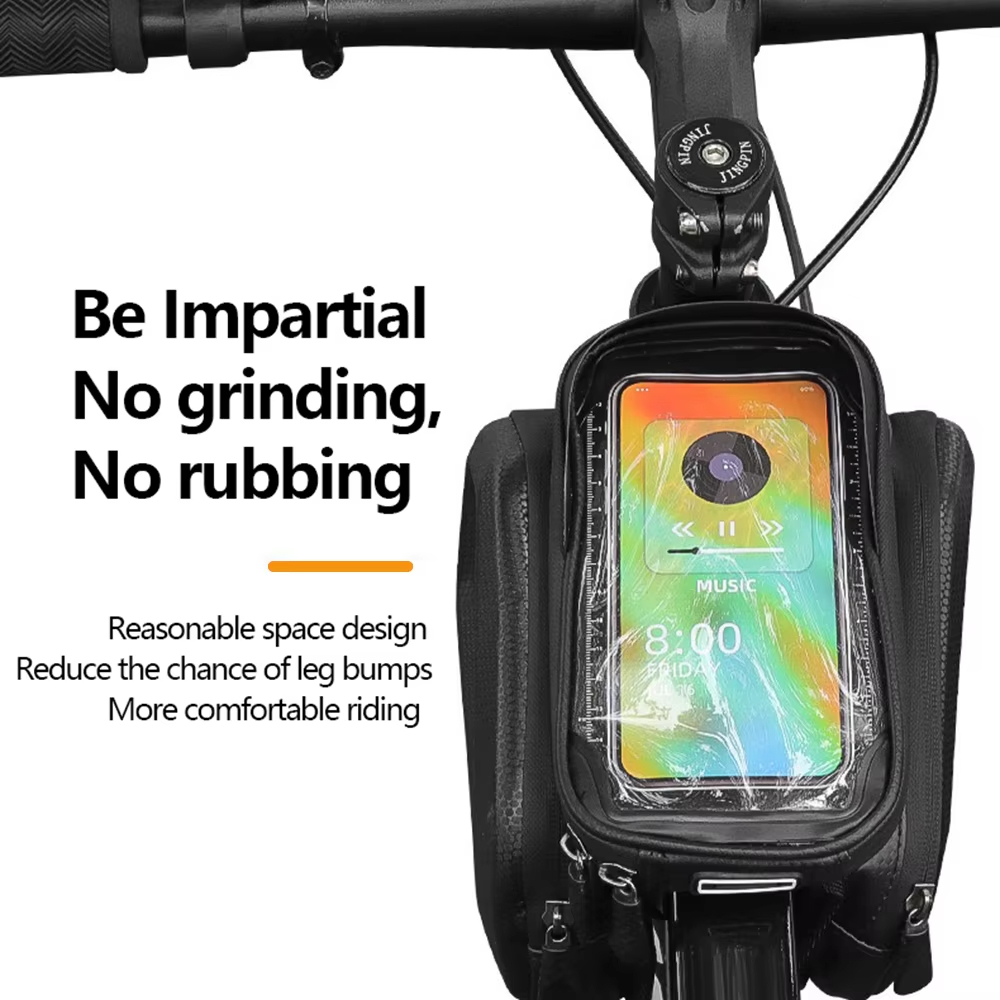 Tas Sepeda, Tas Rangka Depan A - Youtube Phone Accessories ulasan dan harga