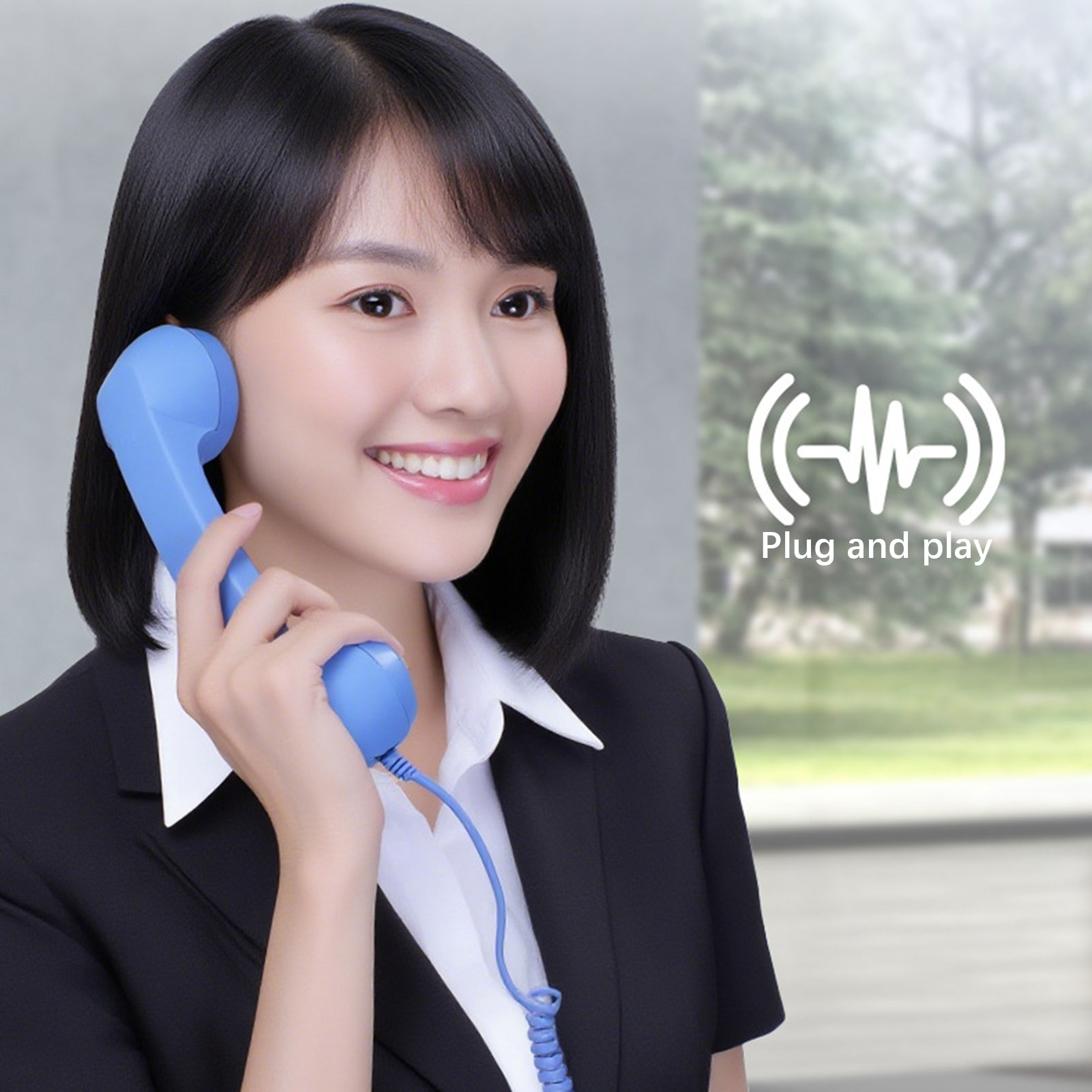 Retro Type C Telephones Handse - Retro Handset Phone ulasan dan harga