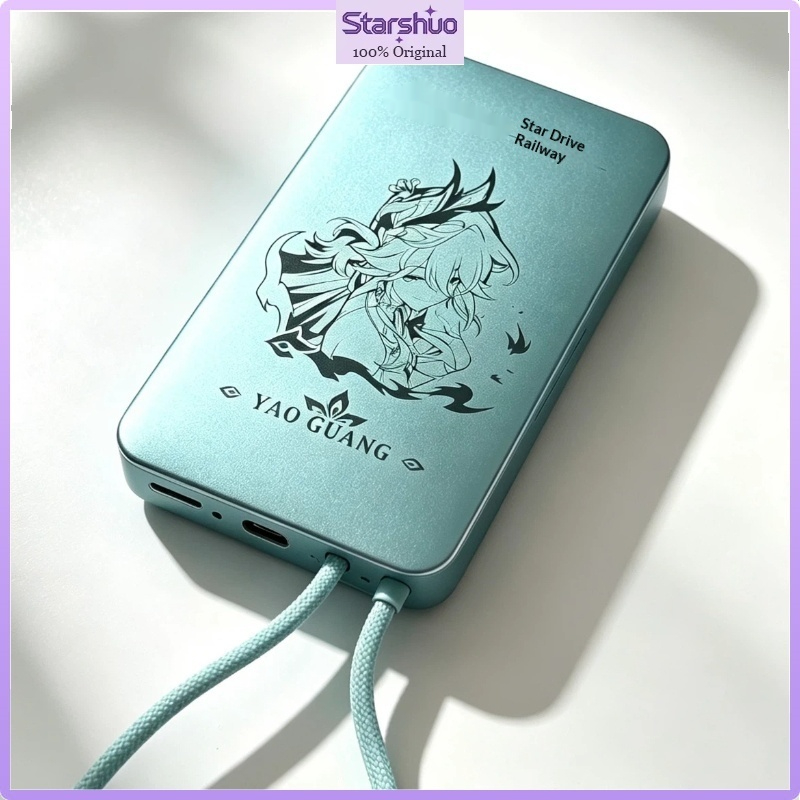Honkai Star Rail Yao Guang 100 - Power Bank Slim ulasan dan harga