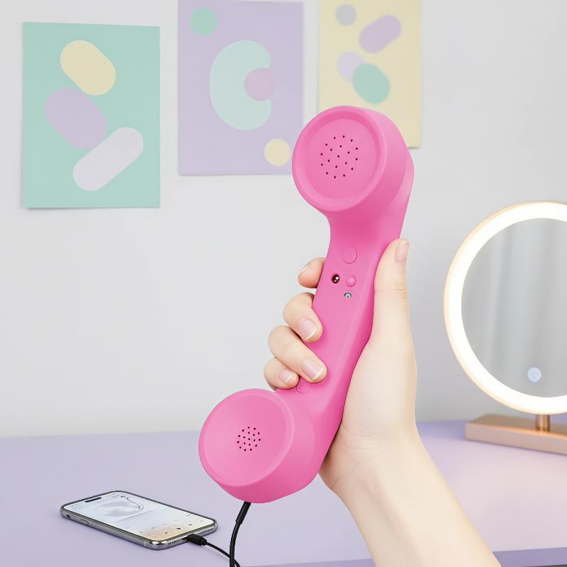 Handset Retro Tipe-C, Penerima - Retro Handset Phone ulasan dan harga