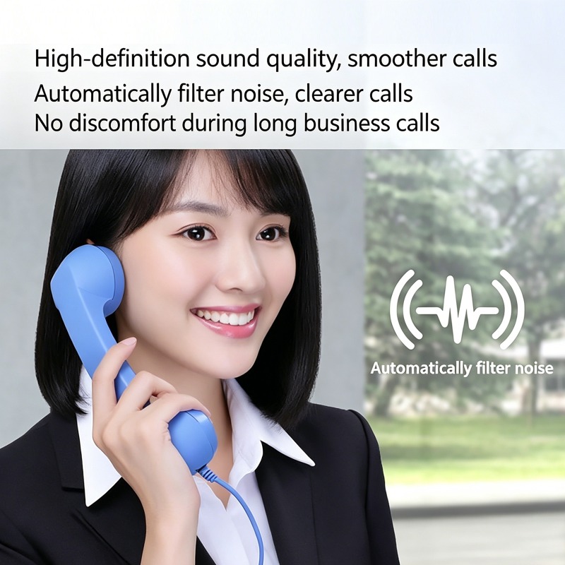 Headset Berkabel Plug and Play - Retro Handset Phone ulasan dan harga