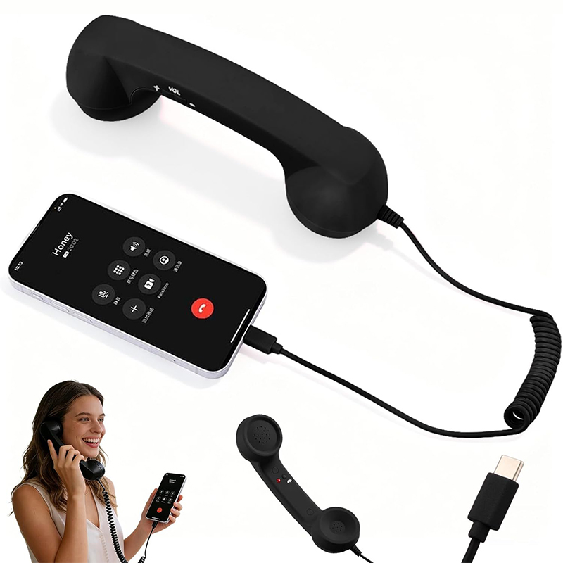 2026 Handset Ponsel Tipe-C Gay - Retro Handset Phone ulasan dan harga