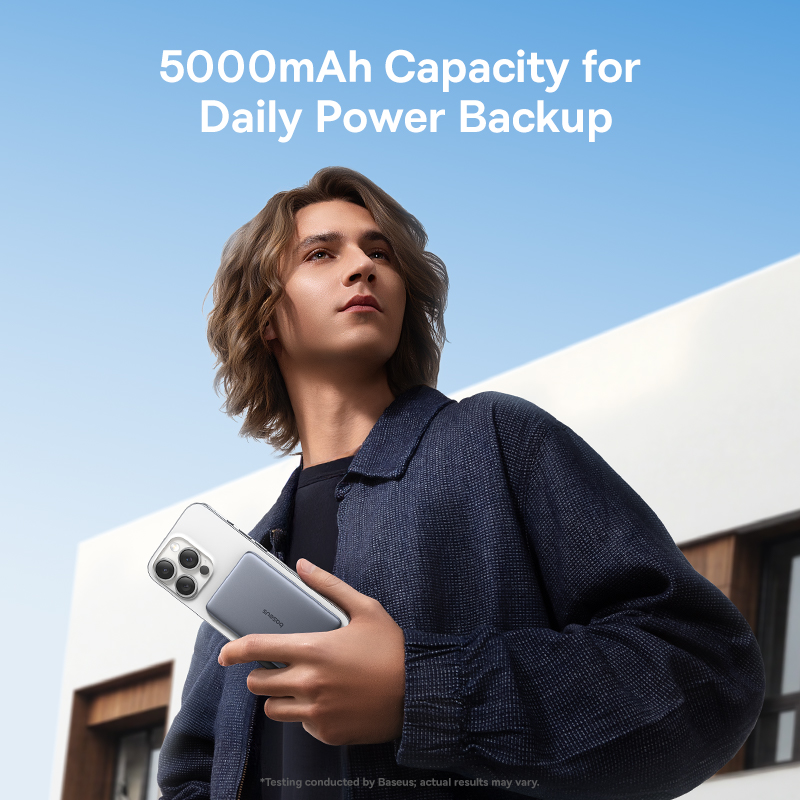 Baseus 5000mAh Magnetic Power  - Power Bank Slim ulasan dan harga