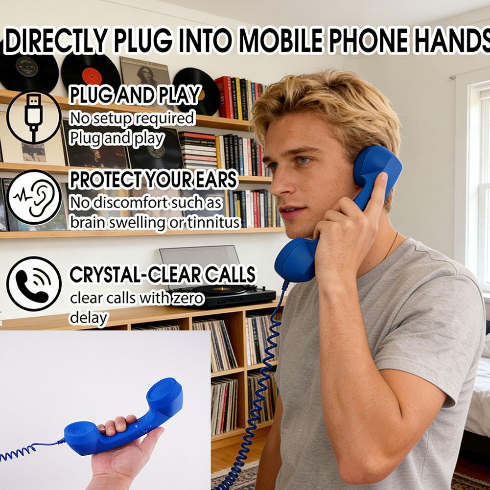 Humor Kreatif Retro Telepon Ge - Retro Handset Phone ulasan dan harga
