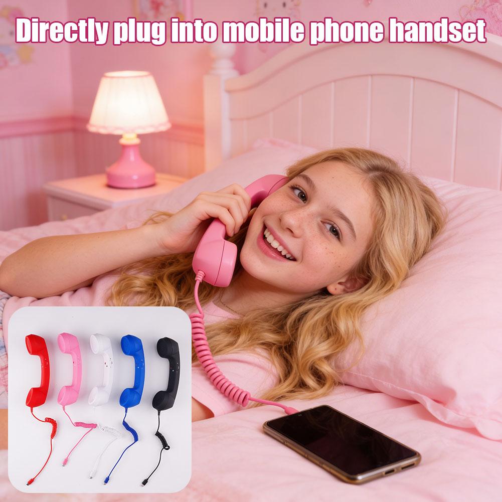 Humor Kreatif Retro Telepon Ge - Retro Handset Phone ulasan dan harga