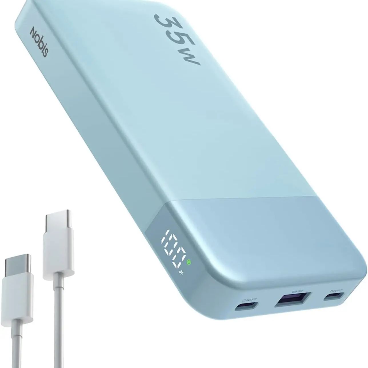NOBIS N3510 Slim Power Bank 10 - Power Bank Slim ulasan dan harga