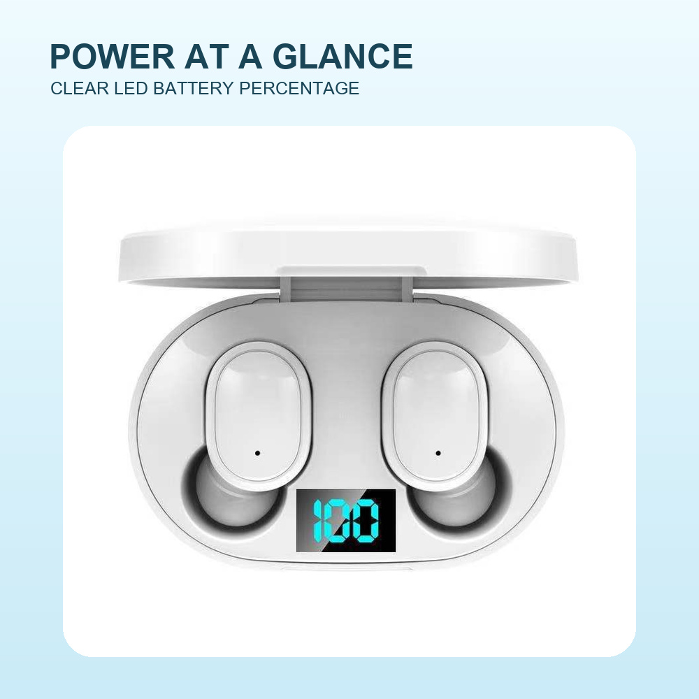 Earbud Nirkabel TWS Bluetooth  - Wireless Earbuds Case ulasan dan harga