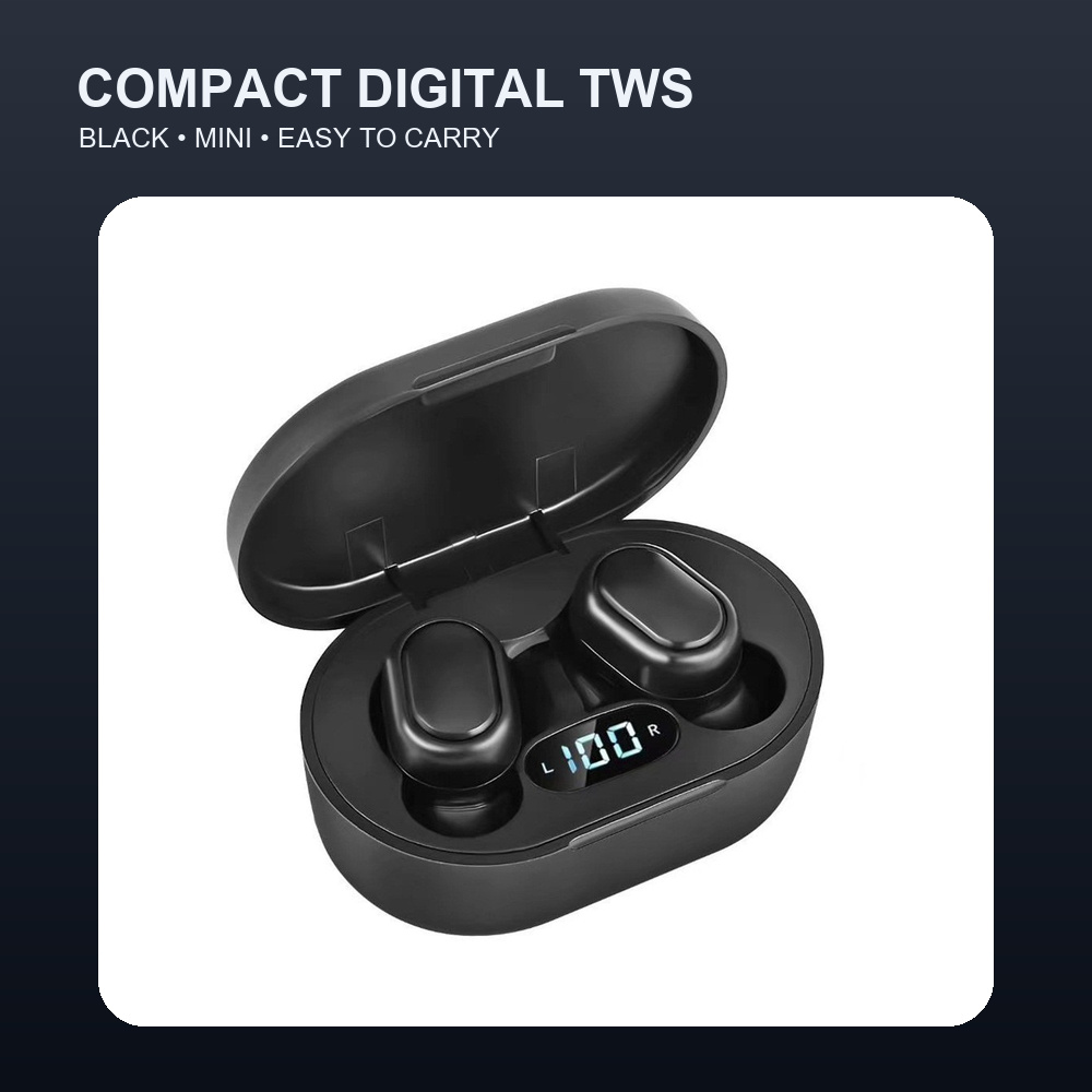 Earbud Nirkabel TWS Bluetooth  - Wireless Earbuds Case ulasan dan harga