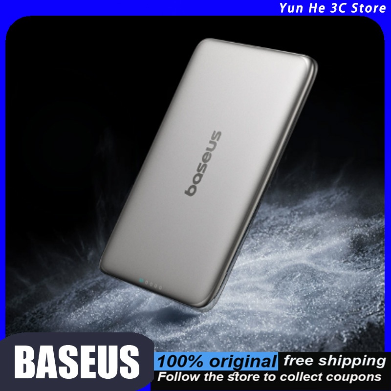 Baseus Magnetic Wireless Power - Power Bank Slim ulasan dan harga