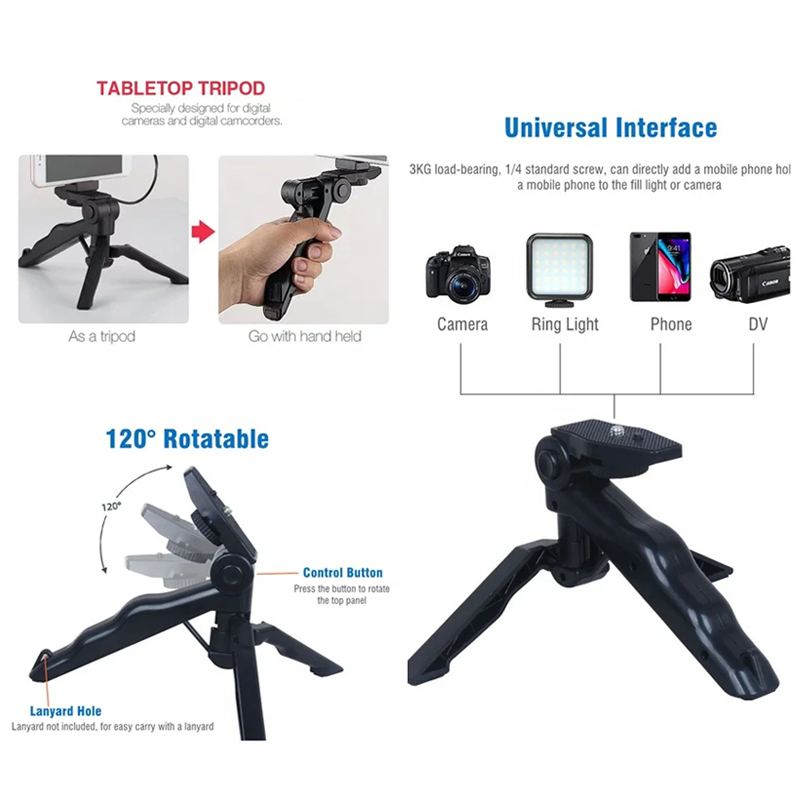 Kit Vlogging Smartphone AY49 D - Youtube Phone Accessories ulasan dan harga