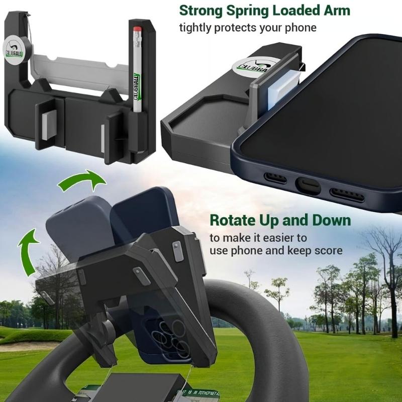 Dudukan Ponsel di Setir Golf C - Phone Accessories Unique ulasan dan harga