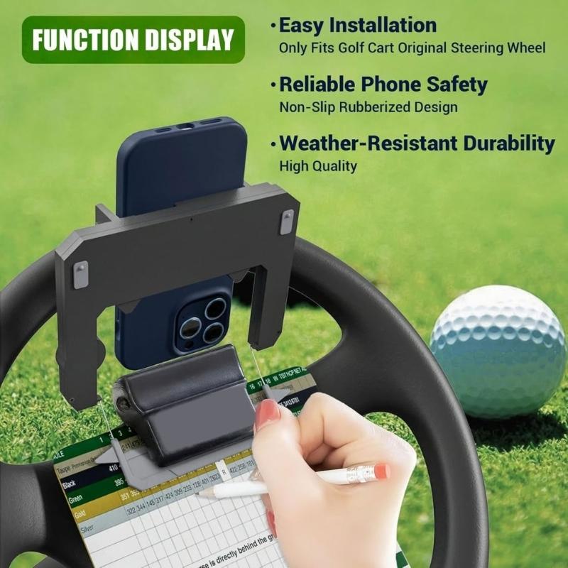 Dudukan Ponsel di Setir Golf C - Phone Accessories Unique ulasan dan harga
